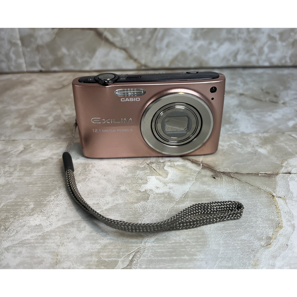 Casio EXILIM EX-Z400 Pink Compact Digital Camera Tested & Working NO BATTERY